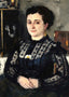 Woman in a Lace Blouse 1869 by Pierre-Auguste Renoir Fine Art Print (6 Sizes)