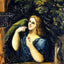 Woman with Parrot Fine Art Print 1864 Painting by Paul Cezanne (6 Sizes)