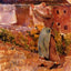 Women Tending the Laundry (Study) Art Print 1887 by Camille Pissarro (6 Sizes)