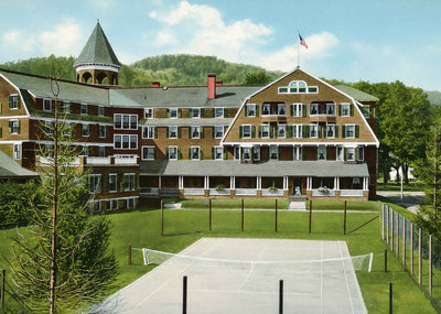 Woodstock Inn Woodstock in 1905 Vintage Print (7 Sizes) - High Quality