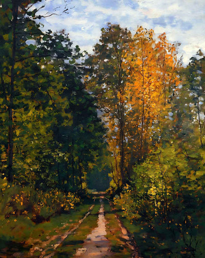 Wooded Path art print by Claude Monet (1865)