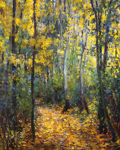 Wood Lane painting by Claude Monet (1876)