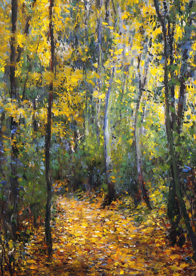 Wood Lane 1876 Painting by Claude Monet Fine Art Print (6 Sizes) - Reproduction