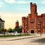 State Armory and Women's Club, Worcester, MA in 1908 Vintage Print (7 Sizes)