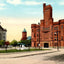 State Armory and Women's Club, Worcester, MA in 1908 Vintage Print (7 Sizes)
