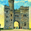 Bancroft Tower, Worcester, Massachusetts in 1908 Art Print (7 Sizes) - Restored