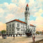 City Hall, Worcester, Massachusetts in 1904 Vintage Print (7 Sizes) - Enhanced