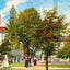 Wright Square Savannah GA in 1905 Art Print (7 Sizes) - Acid Free
