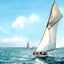 Yachts at West End Lake Pontchartrain in 1907 Vintage Print (7 Sizes)