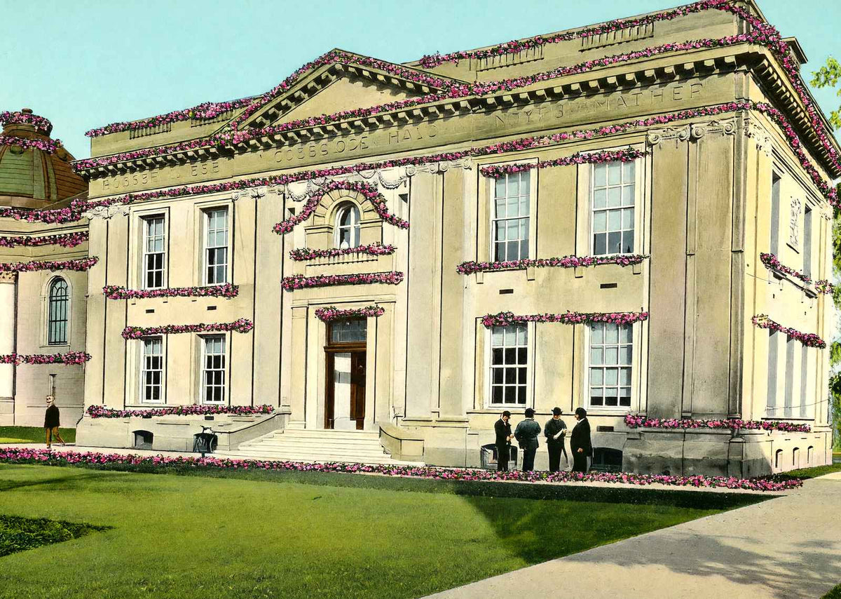 Yale University Woodbridge Hall in 1904 Vintage Print (7 Sizes) - High Quality