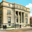 Yale University Byers Memorial Hall in 1904 Vintage Print (7 Sizes) - Restored