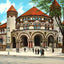 Yale University Osborn Hall in 1904 vintage print