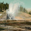 Yellowstone Lone Star Geyser in 1907 Vintage Print (7 Sizes)