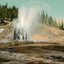 Yellowstone Lone Star Geyser in 1907 Vintage Print (7 Sizes)