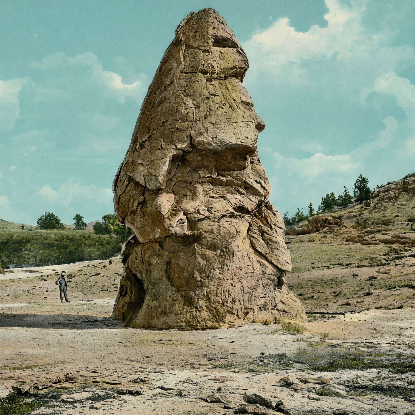 Yellowstone Liberty Cap in 1907 Vintage Print (7 Sizes)