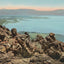 Head of Yellowstone Lake in 1907 vintage print