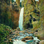 Yellowstone Tower Falls in 1907 Art Print (7 Sizes)