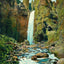 Yellowstone Tower Falls in 1907 Art Print (7 Sizes)
