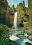 Yellowstone Tower Falls in 1907 Art Print (7 Sizes)