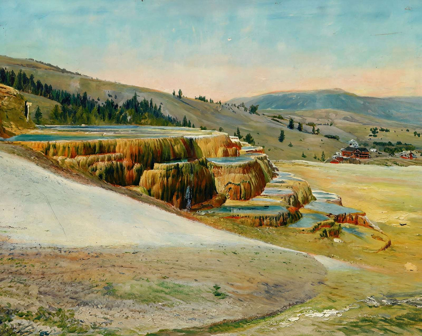 Yellowstone Minerva Terrace