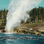 Yellowstone Riverside Geyser in 1907 Vintage Print (7 Sizes)