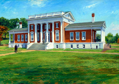 Ymca University of Virginia Charlottesville in 1907 Art Print (7 Sizes)