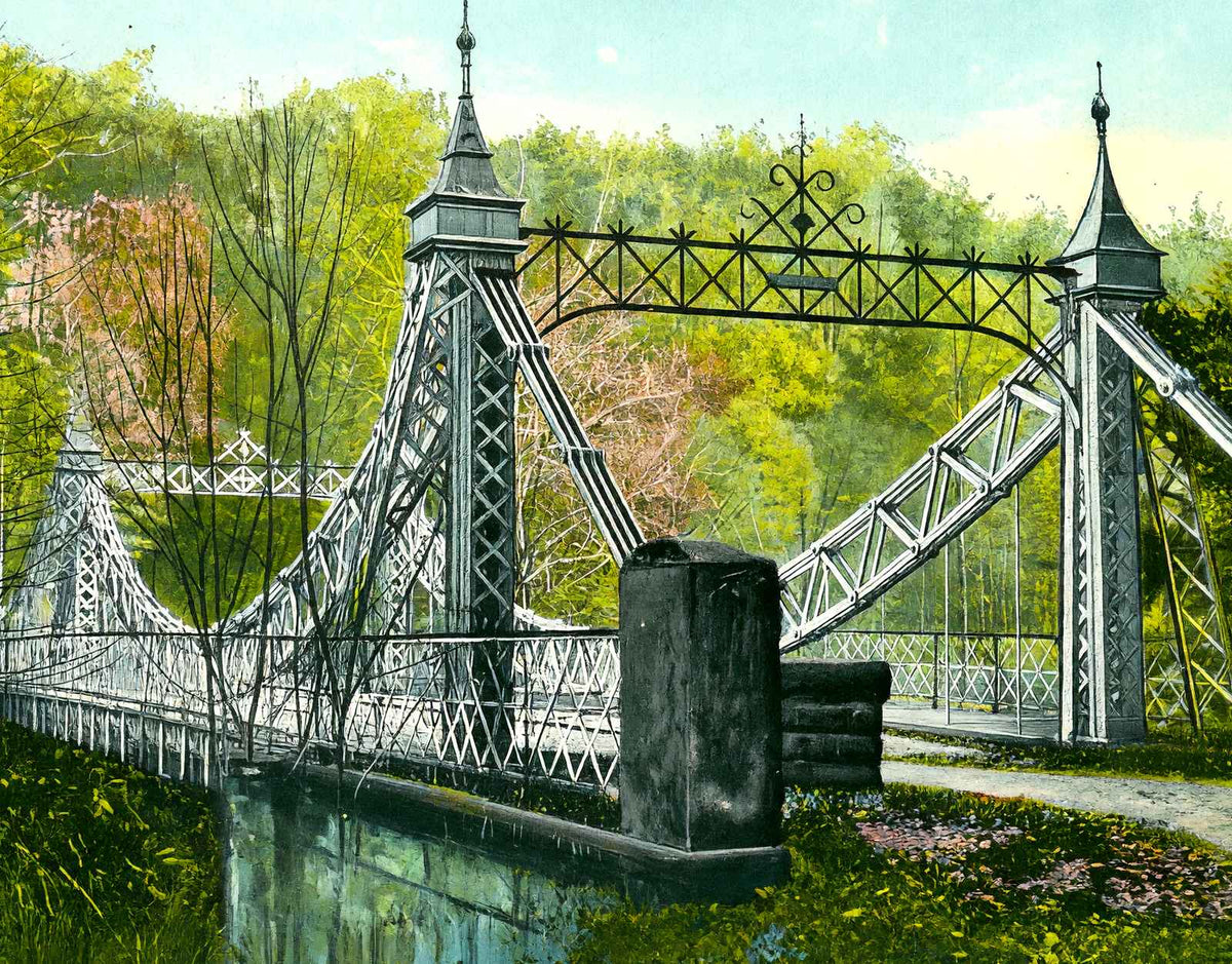 Suspension Bridge, Mill Creek Park