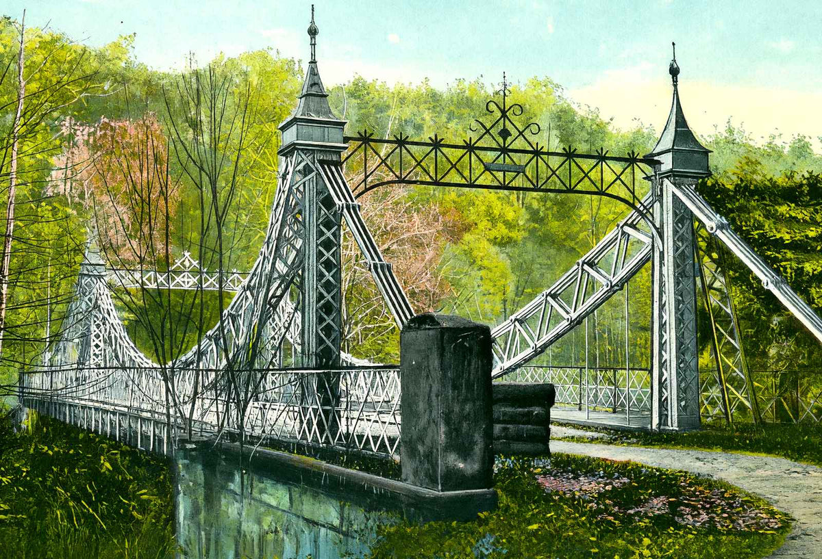 Suspension Bridge, Mill Creek Park
