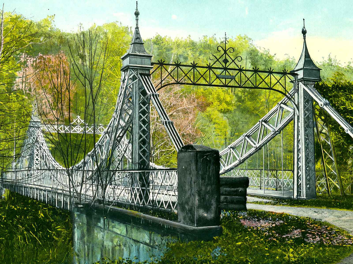 Suspension Bridge, Mill Creek Park