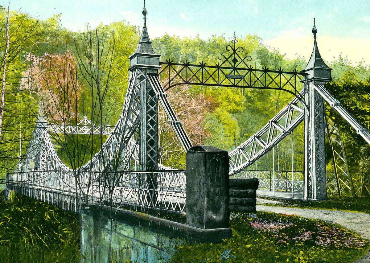 Suspension Bridge, Mill Creek Park