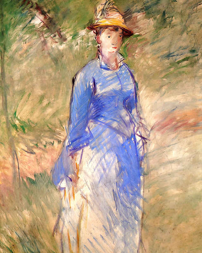 Young Woman in the Garden (1882) art print by Edouard Manet (1882)