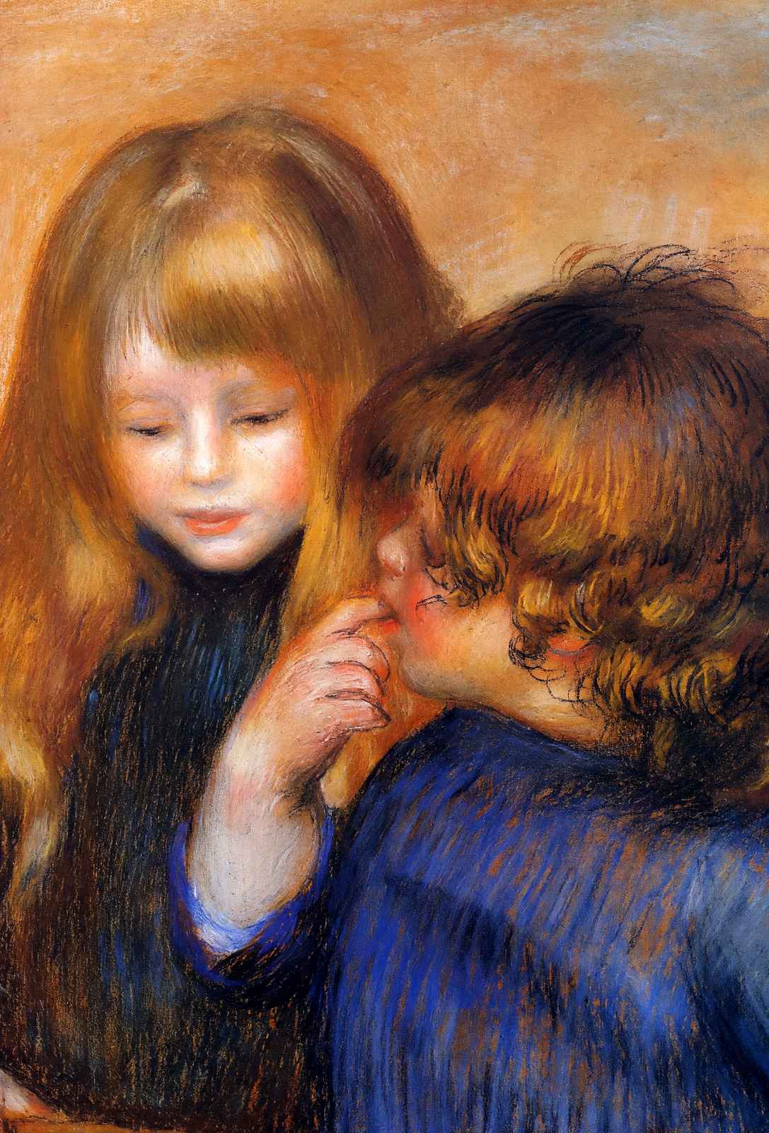 Young Gypsy Girls 1902 by Pierre-Auguste Renoir Fine Art Print (6 Sizes)