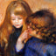 Young Gypsy Girls art print by Pierre-Auguste Renoir (1902)