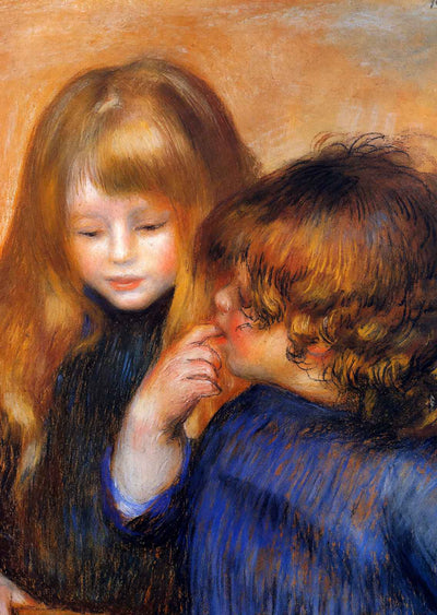 Young Gypsy Girls 1902 by Pierre-Auguste Renoir Fine Art Print (6 Sizes)