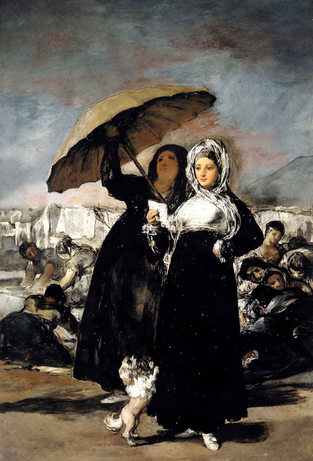Young Woman with a Letter 1819 Painting by Francisco Goya Art Print (6 Sizes)
