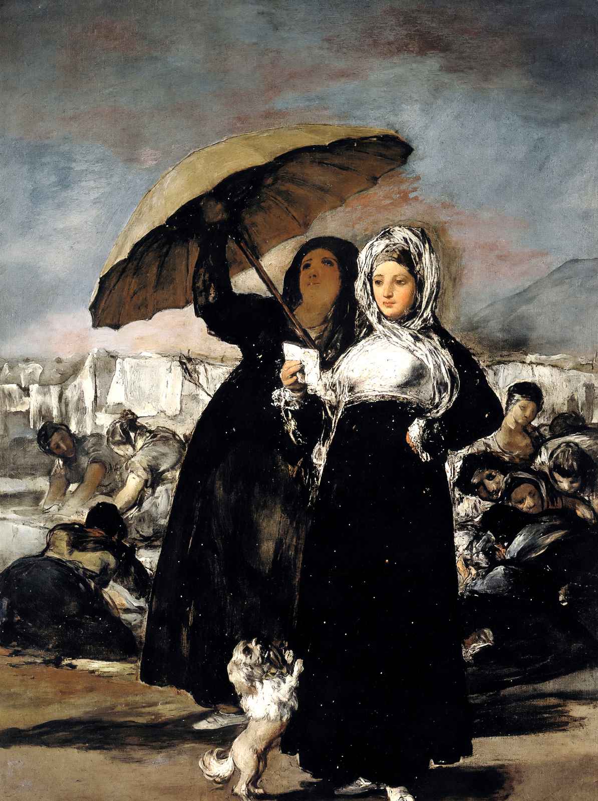 Young Woman with a Letter 1819 Painting by Francisco Goya Art Print (6 Sizes)