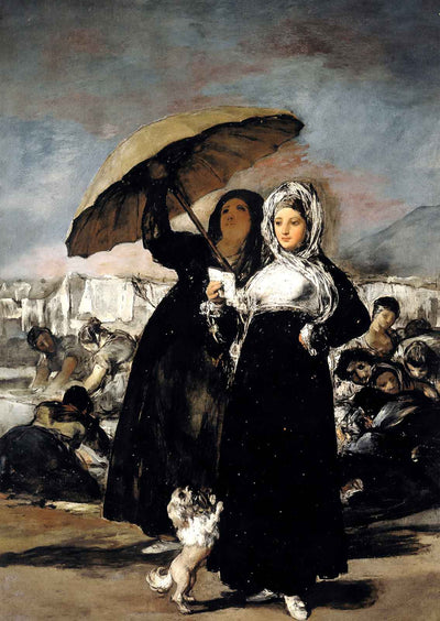 Young Woman with a Letter 1819 Painting by Francisco Goya Art Print (6 Sizes)