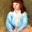 Young Boy in Blue art print by Mary Cassatt (1906)