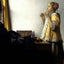 Young Woman with a Pearl Necklace 1662 by Johannes Vermeer Art Print (6 Sizes)