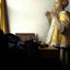 Young Woman with a Pearl Necklace 1662 by Johannes Vermeer Art Print (6 Sizes)