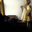 Young Woman with a Pearl Necklace 1662 by Johannes Vermeer Art Print (6 Sizes)