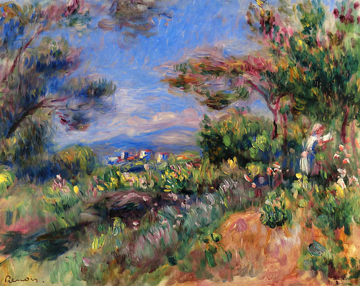 Young Woman in a Landscape