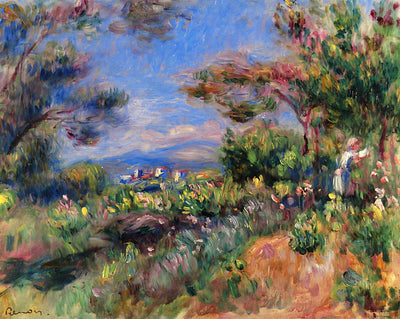Young Woman in a Landscape