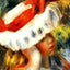 Young Girl with a Hat 1895 by Pierre-Auguste Renoir Fine Art Print (6 Sizes)