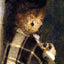 Young Woman with a Veil Fine Art Print 1877 by Pierre-Auguste Renoir (6 Sizes)