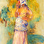 Young Peasant Eating an Apple 1894 by Pierre-Auguste Renoir Art Print (6 Sizes)