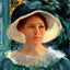 Young Woman in Green Outdoors in the Sun 1914 by Cassatt Art Print (6 Sizes)