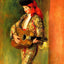 Young Guitarist Standing 1897 by Pierre-Auguste Renoir Fine Art Print (6 Sizes)