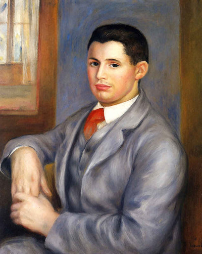 Young Man in a Red Tie