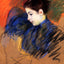Young Woman Reflecting Art Print 1894 Painting by Mary Cassatt (6 Sizes)